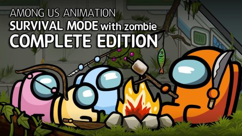 Among us animation Survival mode with zombie Complete edition